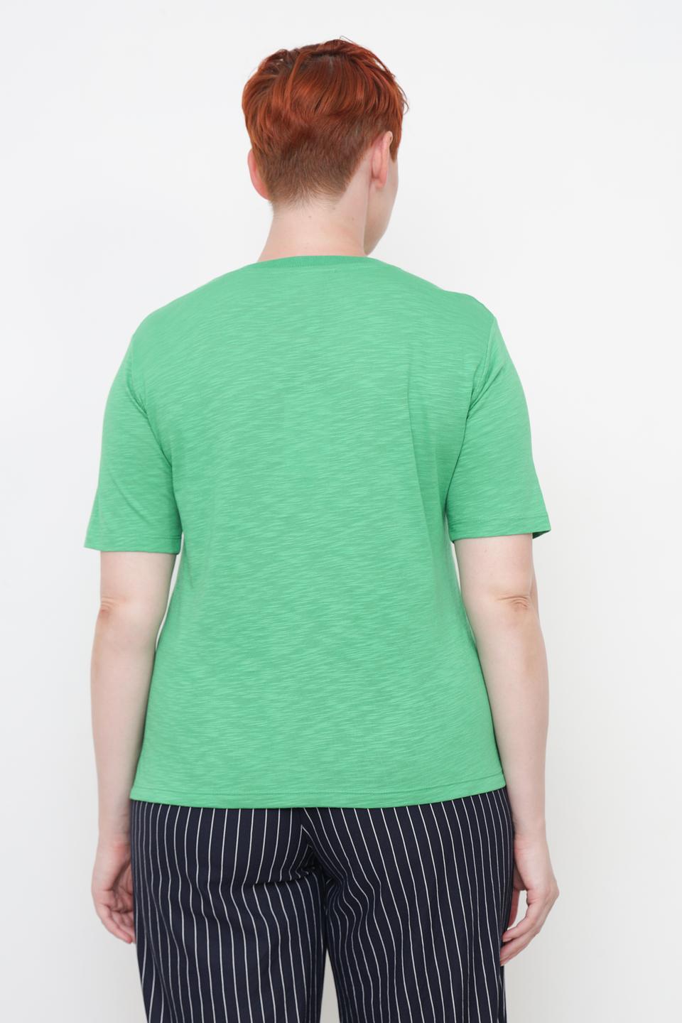 Футболка Thomas Rabe с принтом зелёная