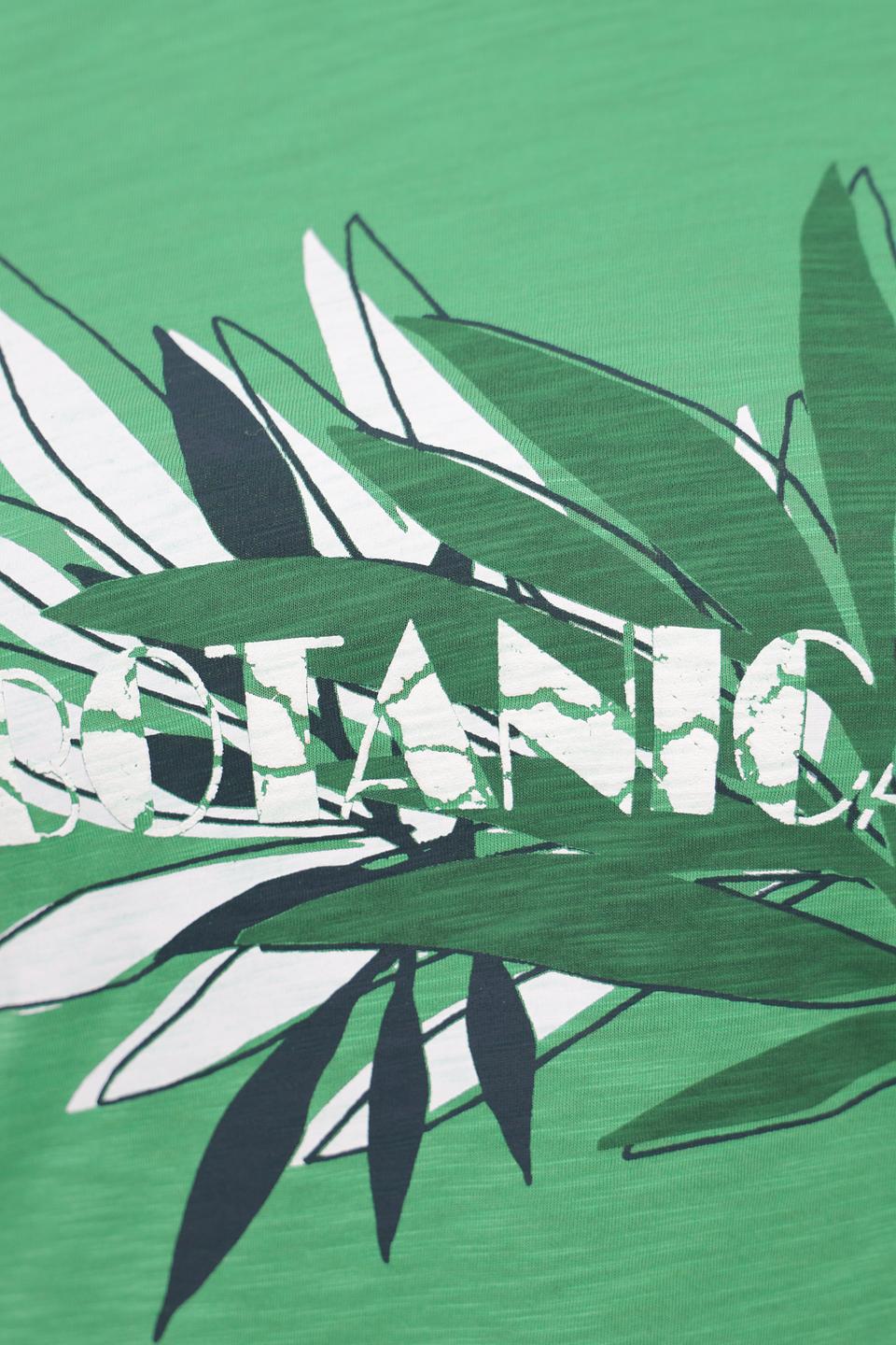 Футболка Thomas Rabe с принтом зелёная