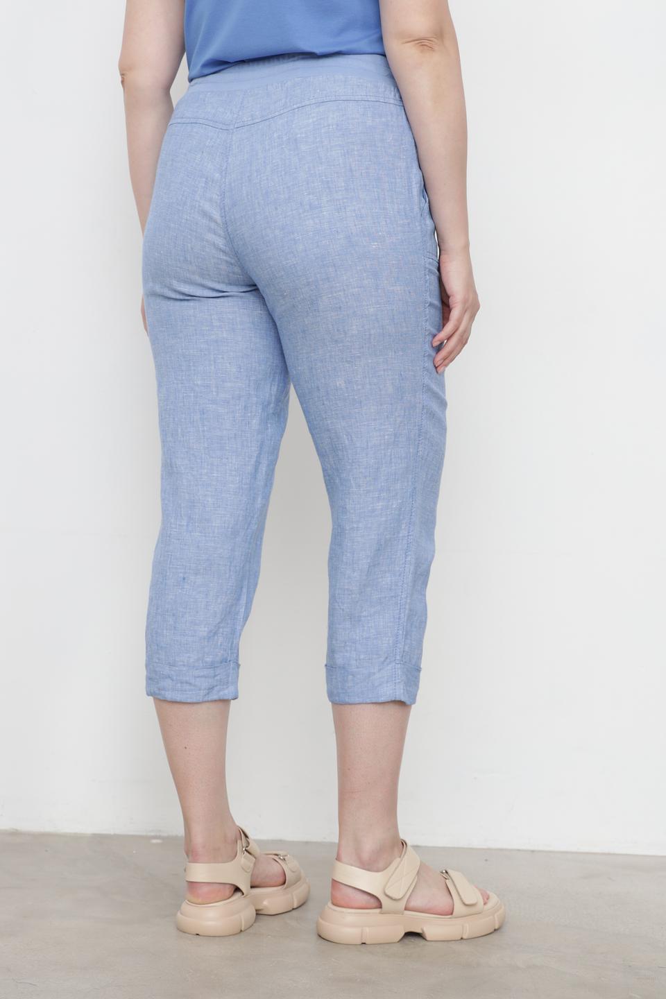 Брюки капри Doris Streich голубые