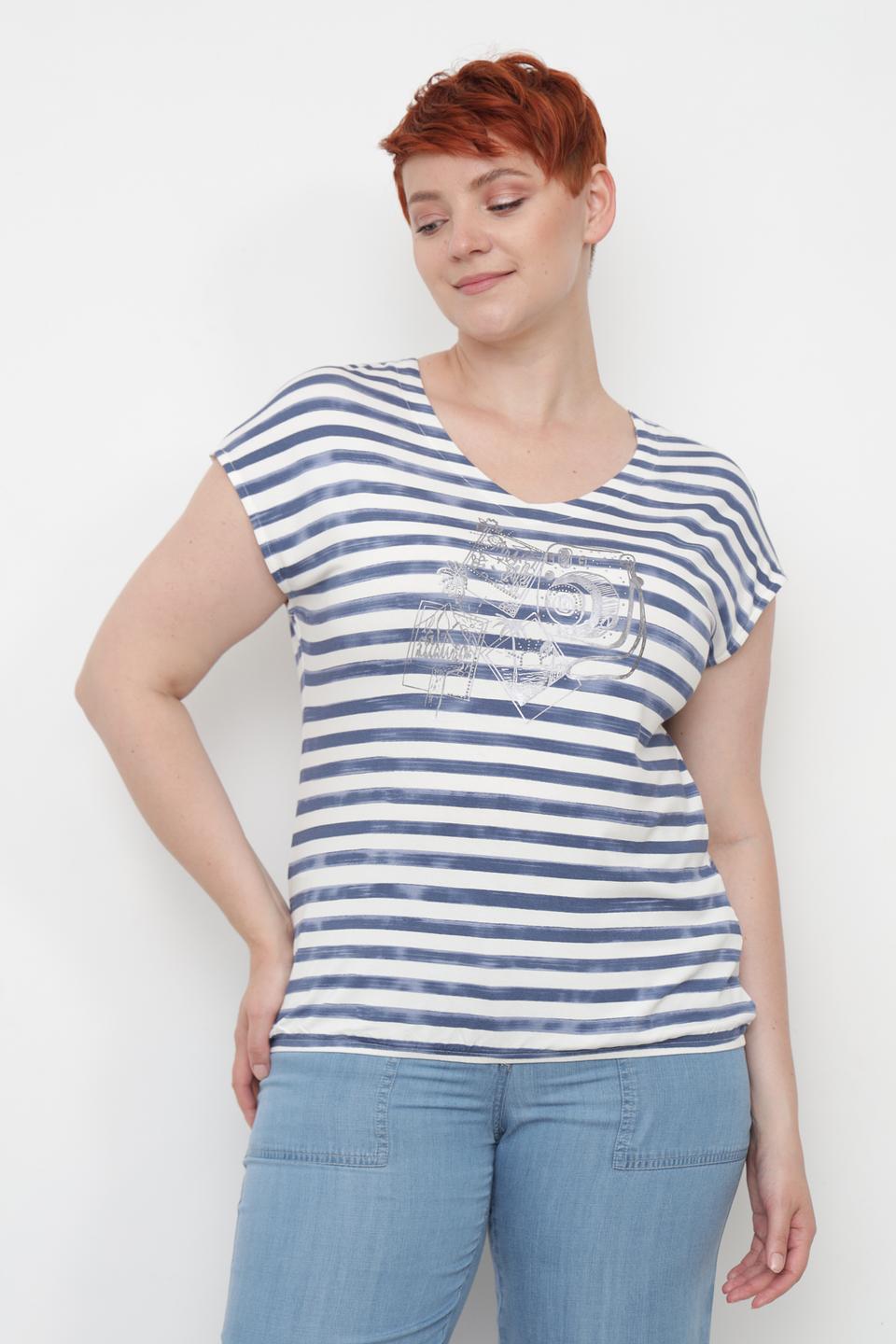 Футболка Barbara Lebek в полоску