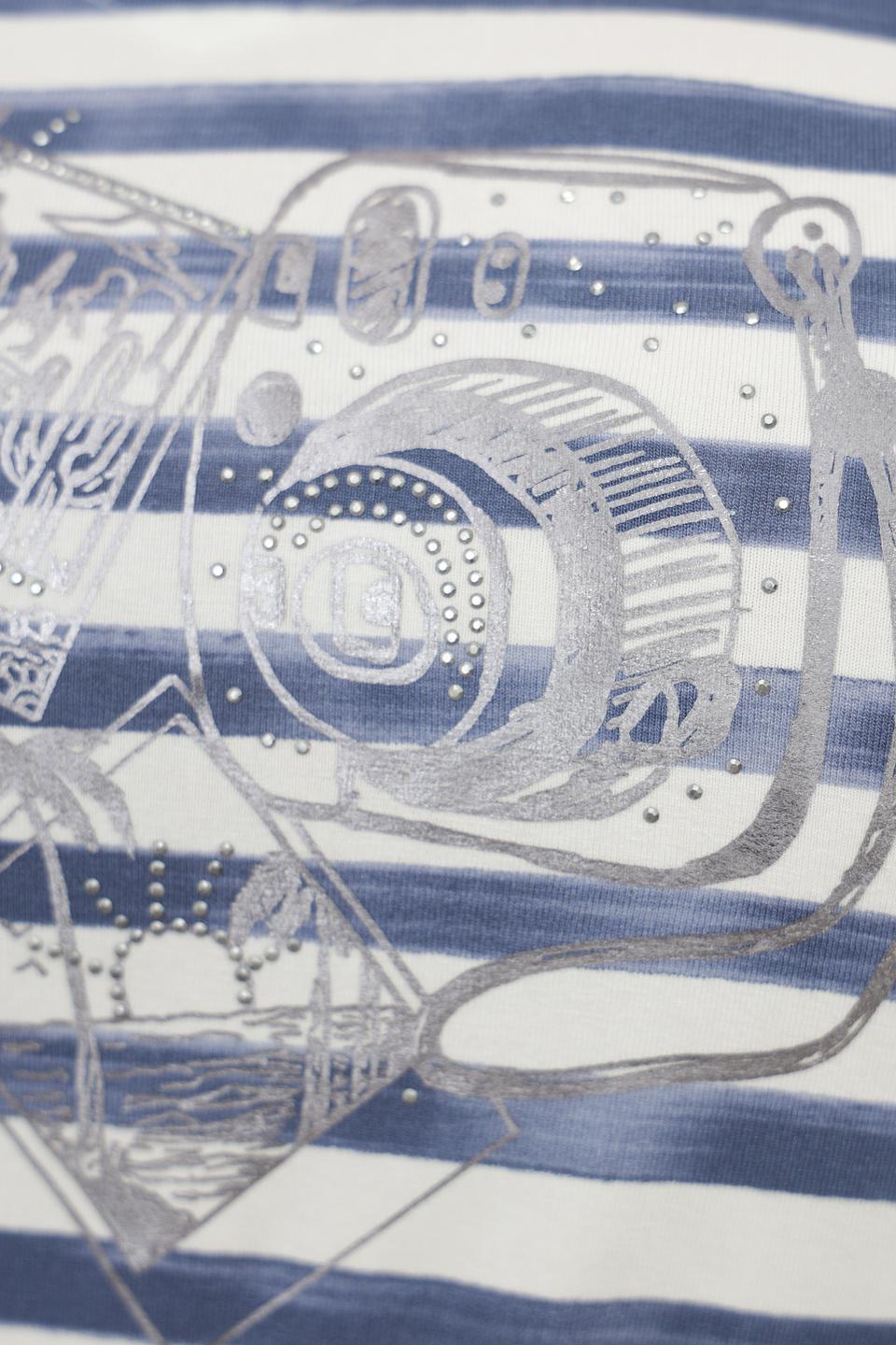 Футболка Barbara Lebek в полоску