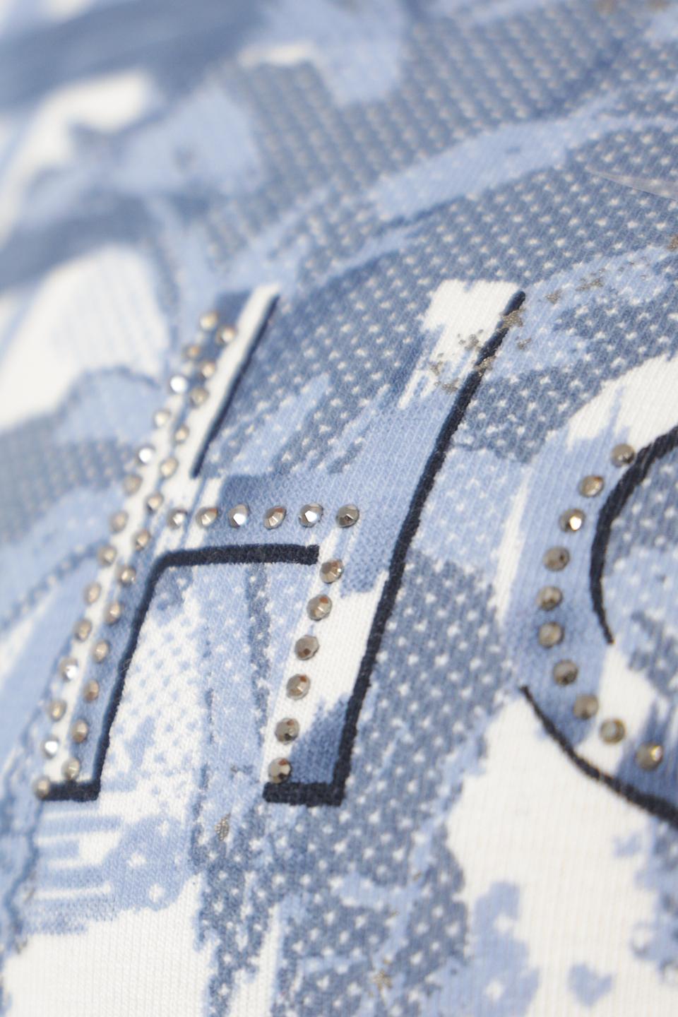 Футболка Lebek с принтом Holidays