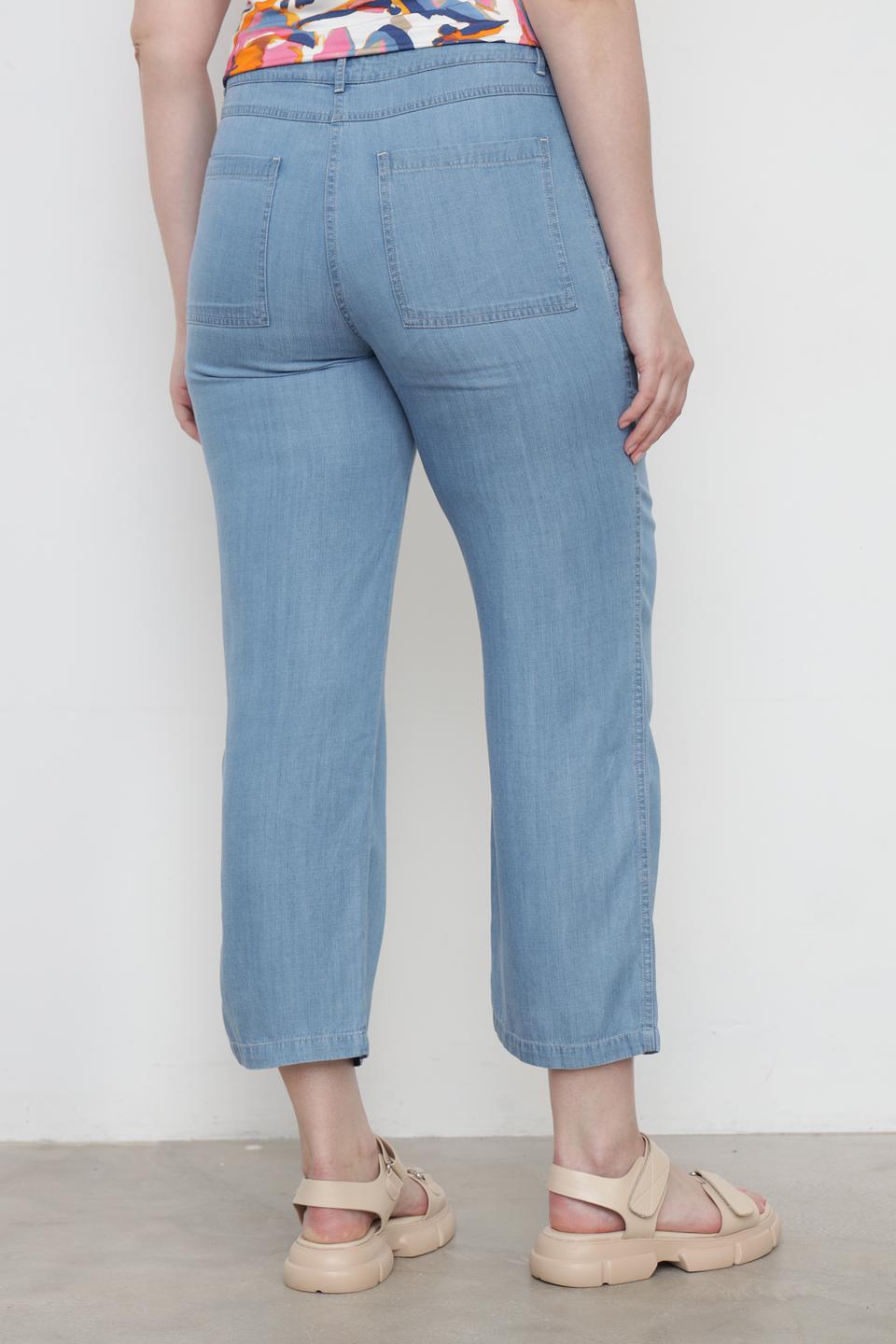 Брюки Lebek Barbara голубые