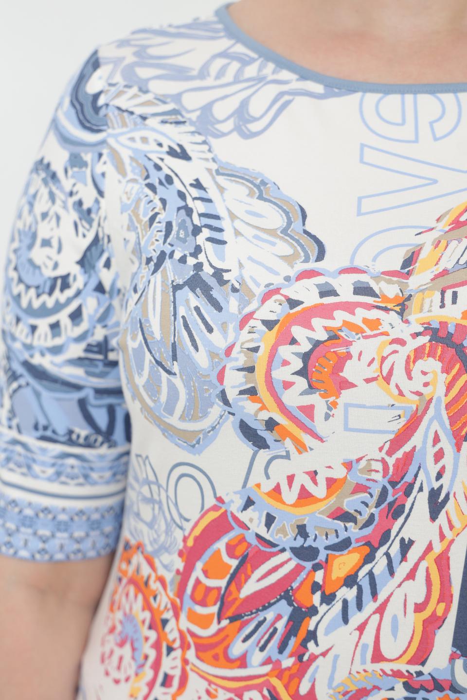 Футболка Barbara Lebek с принтом