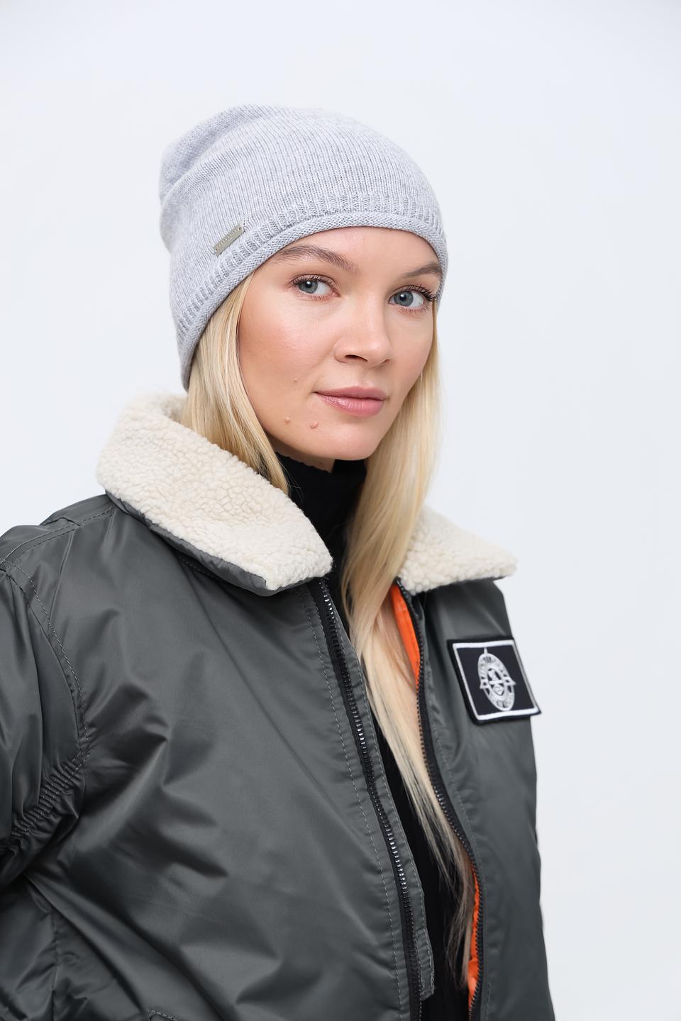 Шапка Seeberger серая