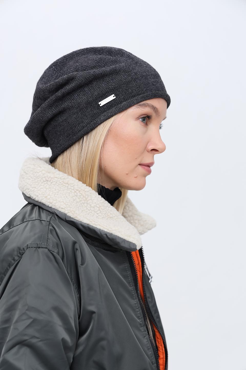 Шапка Seeberger серая