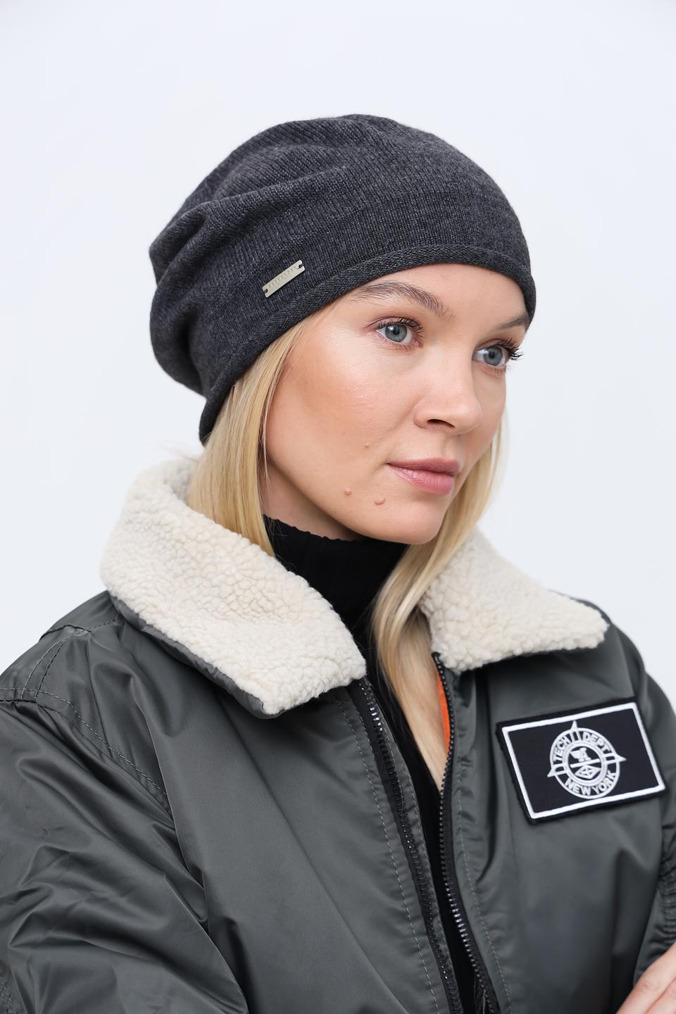 Шапка Seeberger серая