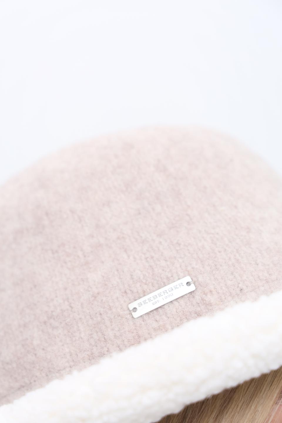 Шляпа Seeberger с меховой отделкой