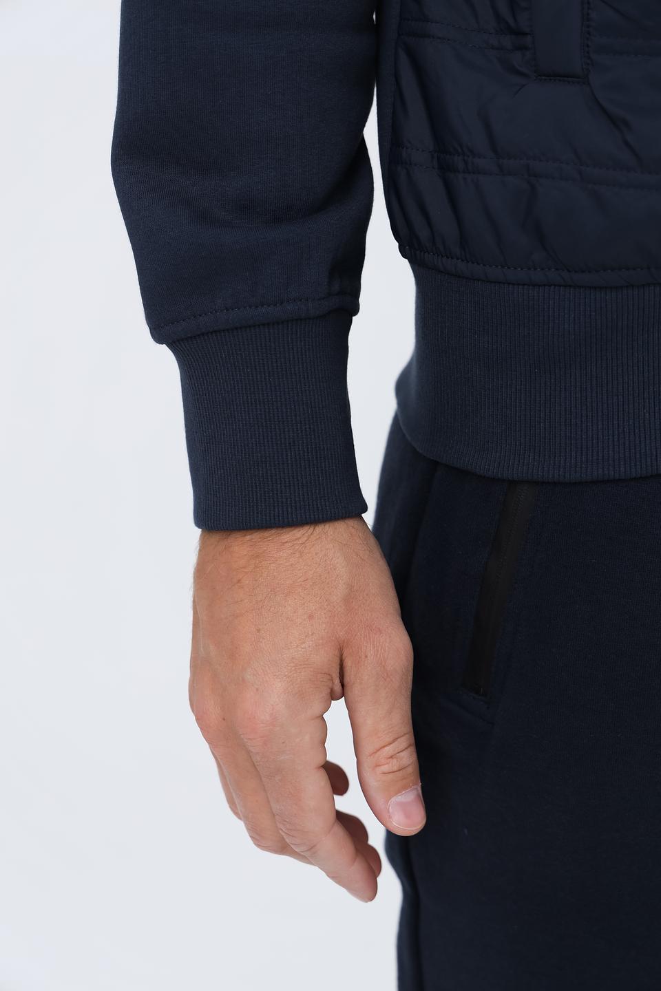 Кардиган Granchio стеганый синий