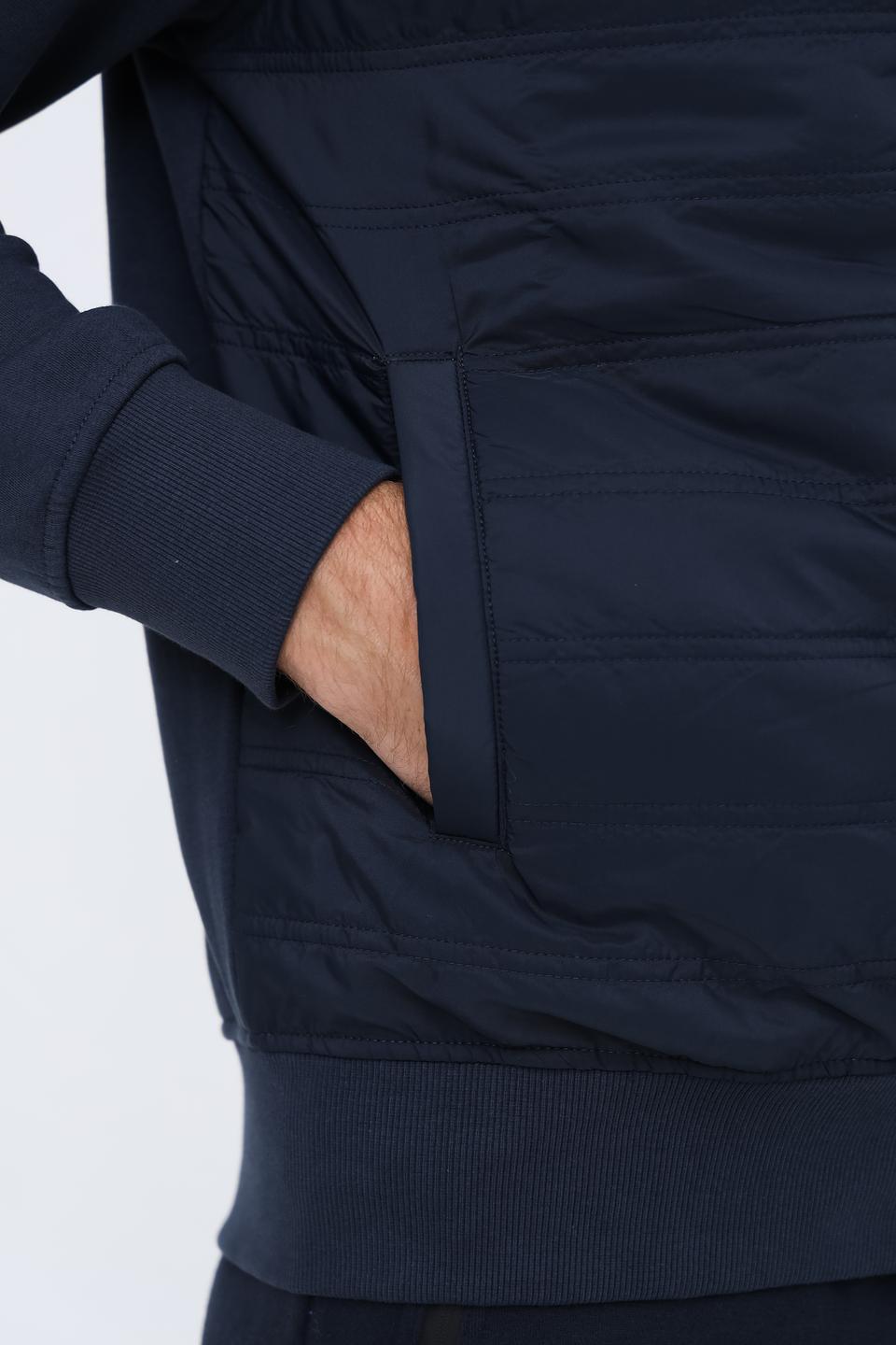 Кардиган Granchio стеганый синий