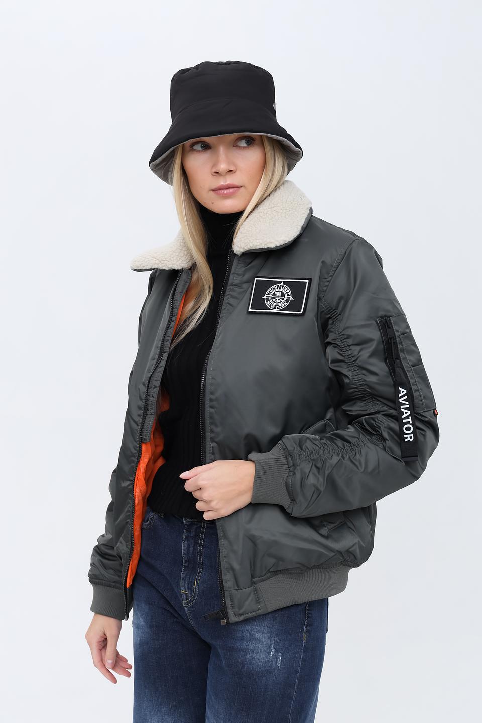 Шапка Fraas чёрная с мехом