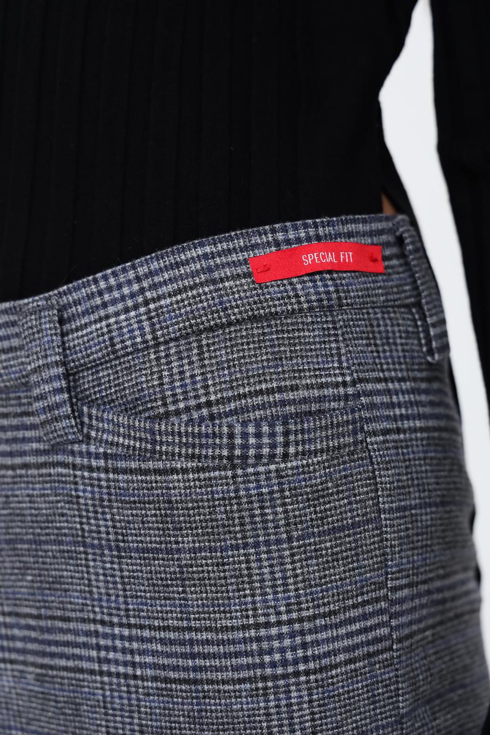 Брюки Gardeur в клетку серые