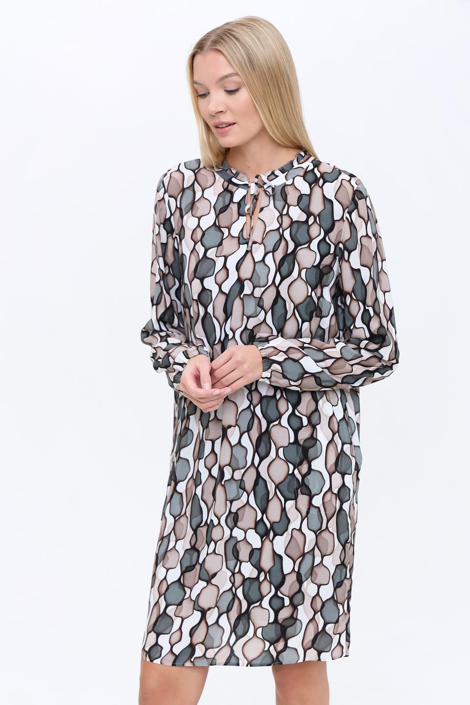 Платье Lecomte с принтом