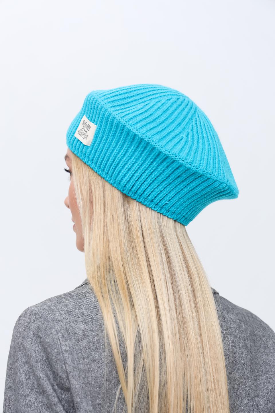 Берет Marhatter бирюзовый