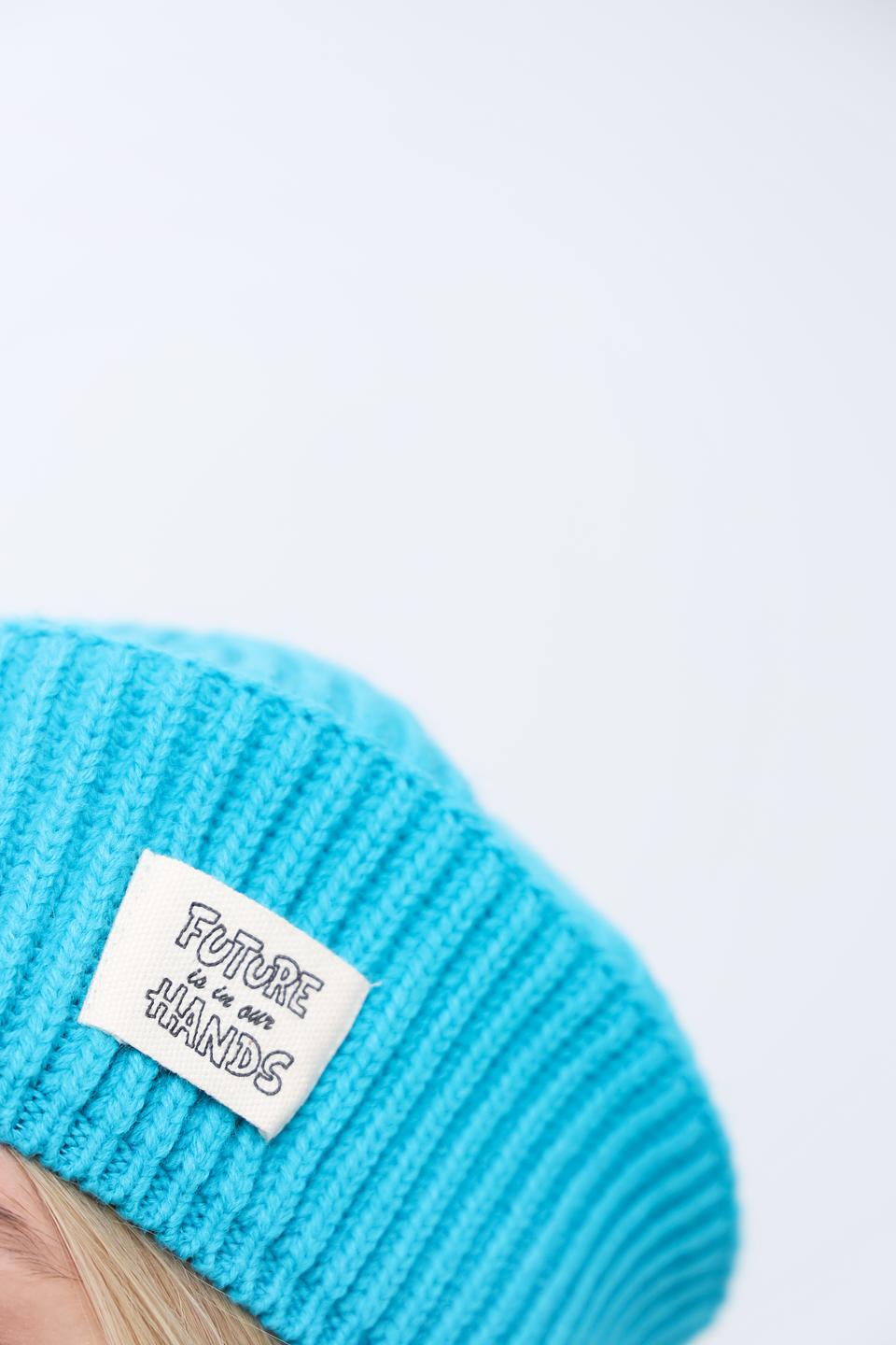 Берет Marhatter бирюзовый