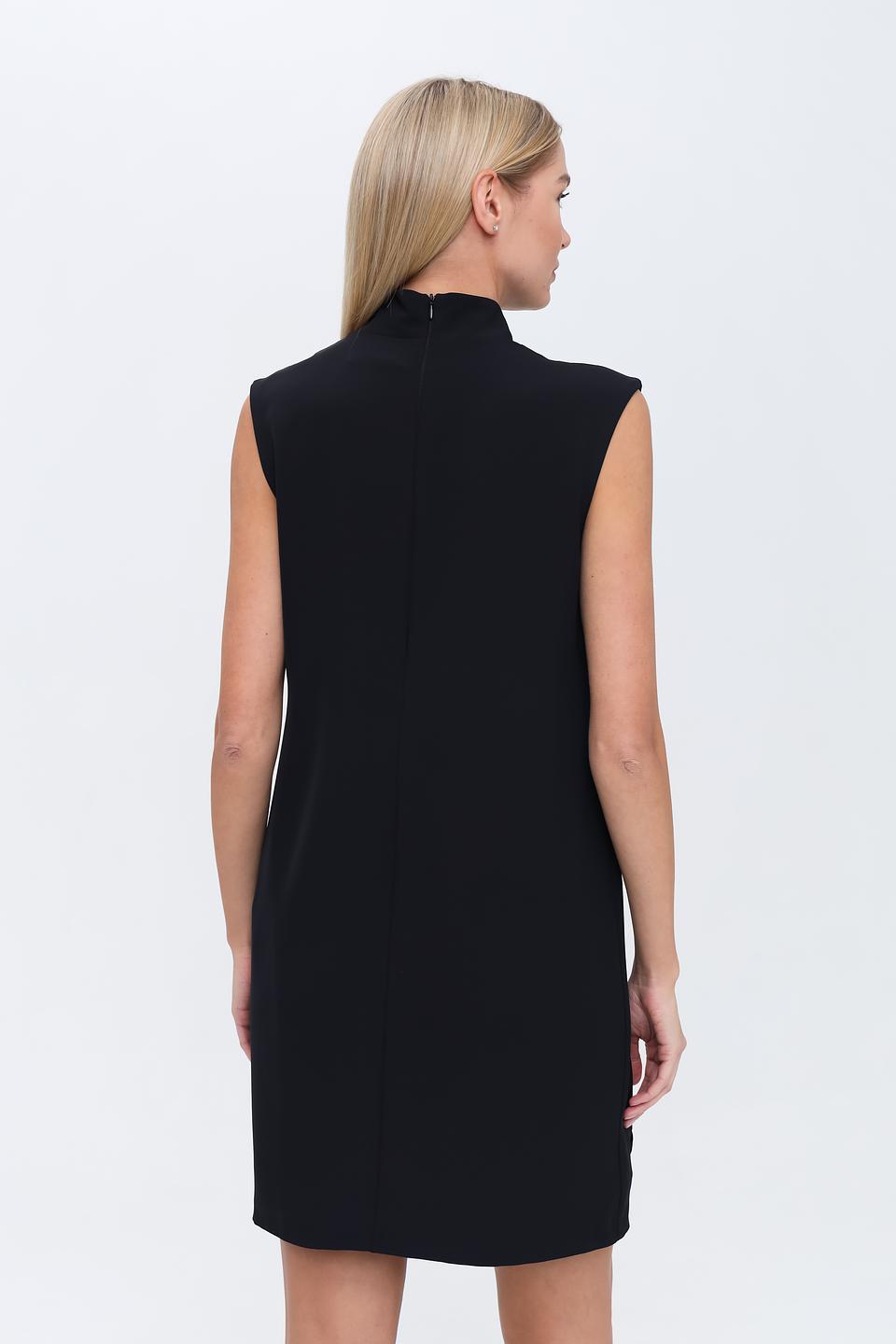 Платье Icona черное с декором