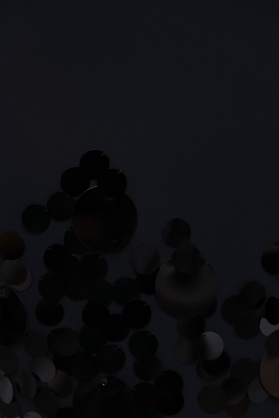 Платье Icona черное с декором