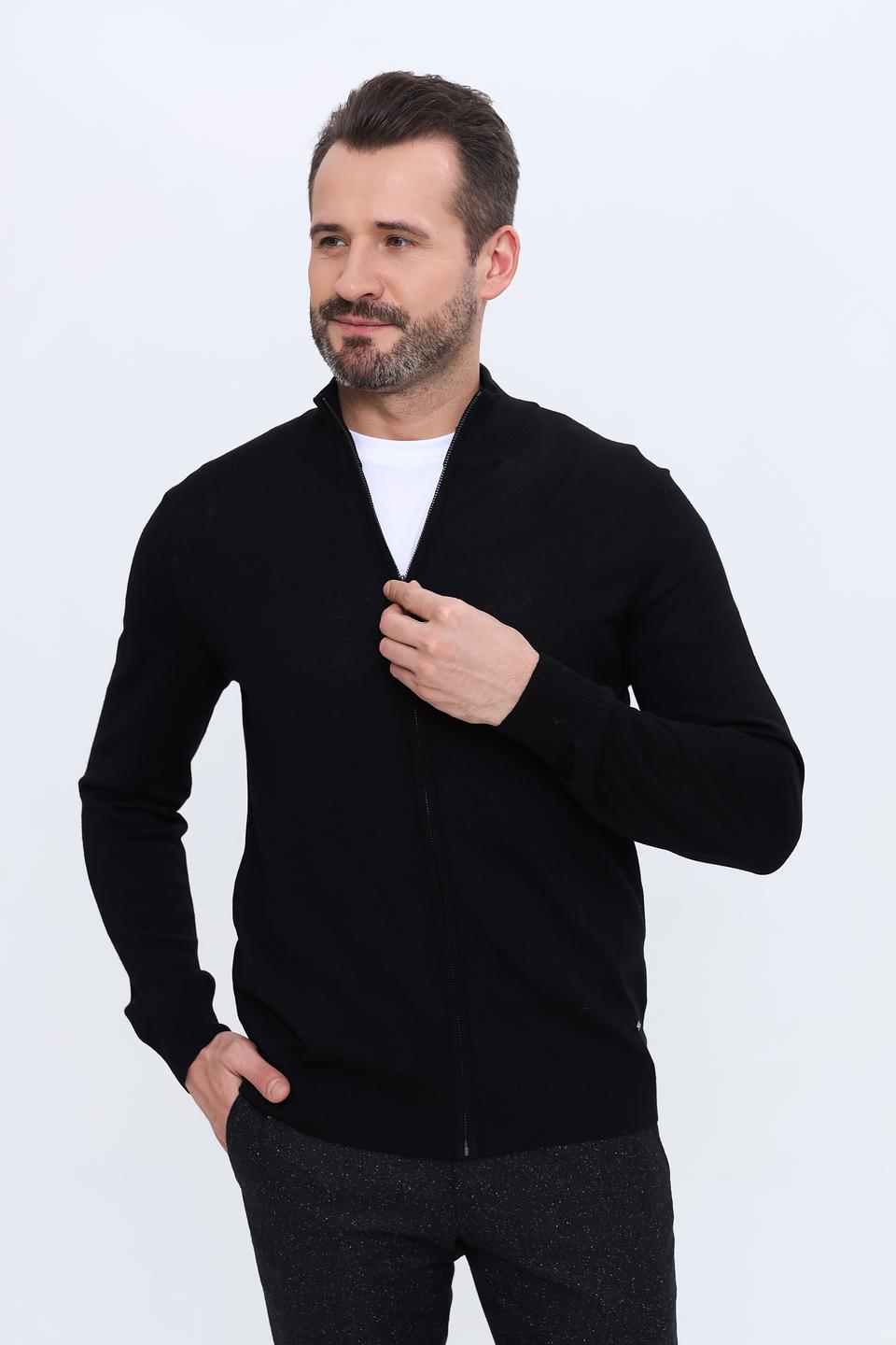 Кардиган Joop! чёрный на молнии
