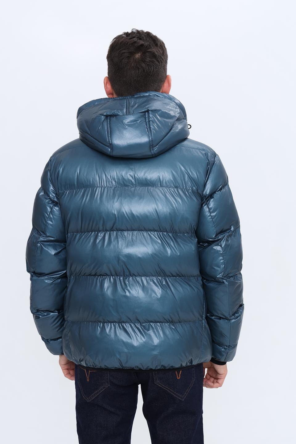 Куртка Boss Orange стеганая синяя