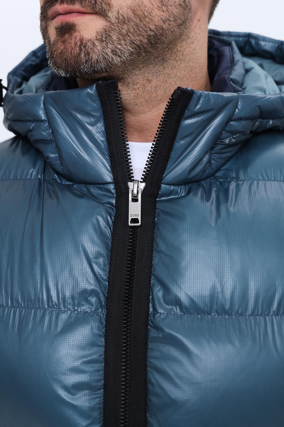 Куртка Boss Orange стеганая синяя