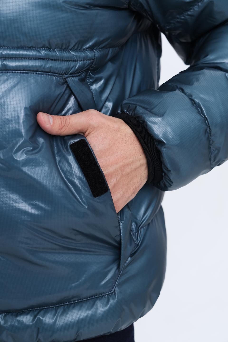 Куртка Boss Orange стеганая синяя