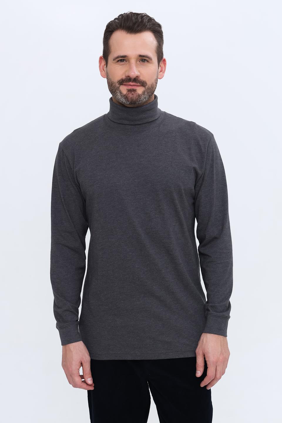 Водолазка Ragman серый меланж