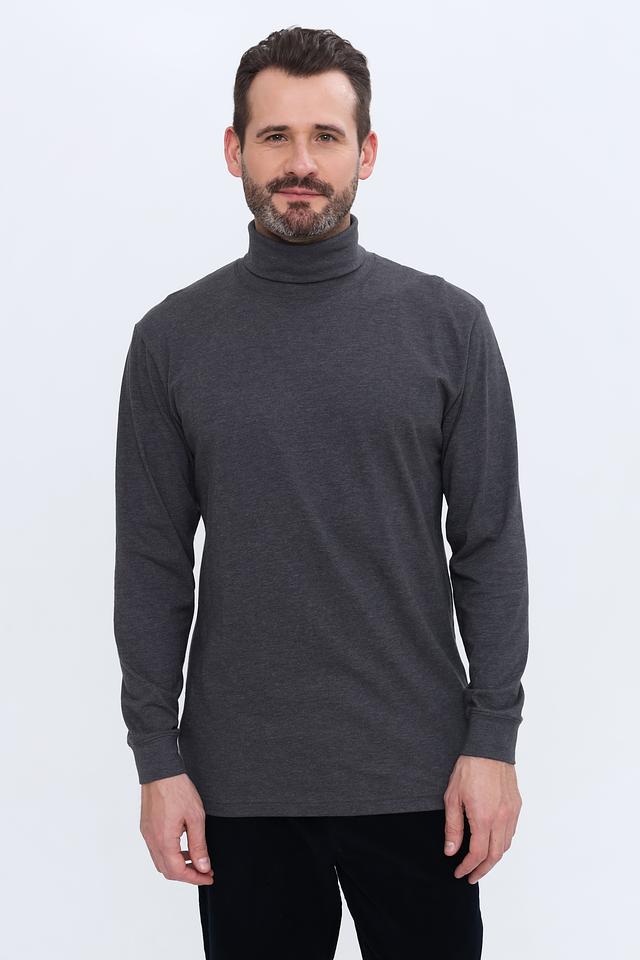 Водолазка Ragman серый меланж