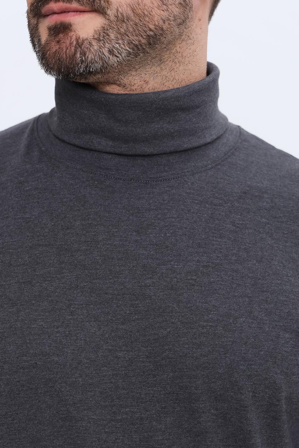 Водолазка Ragman серый меланж