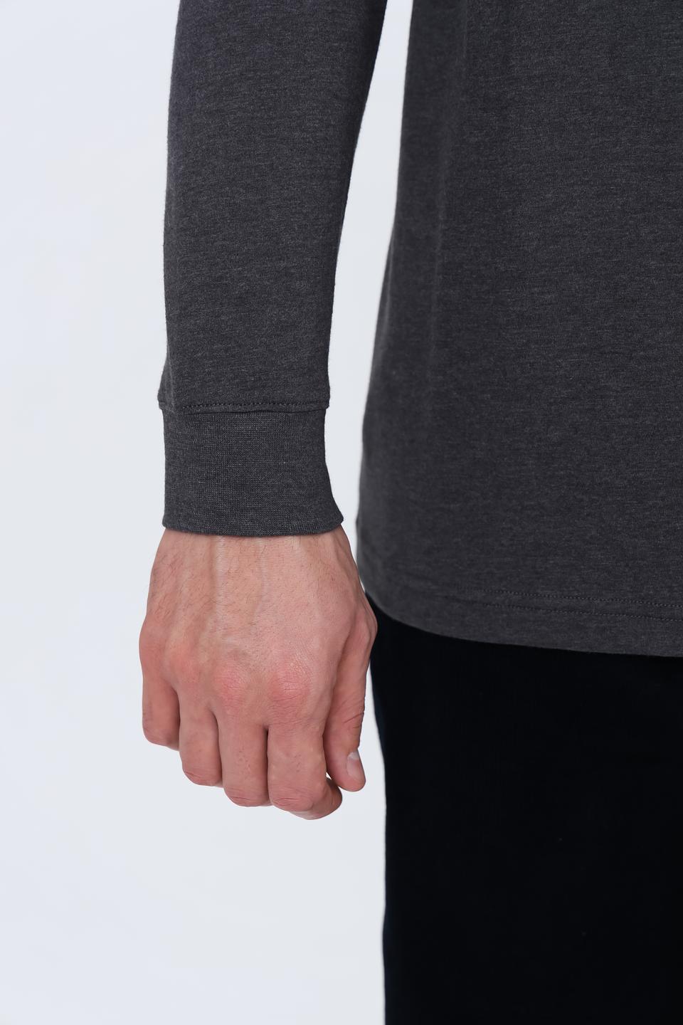 Водолазка Ragman серый меланж