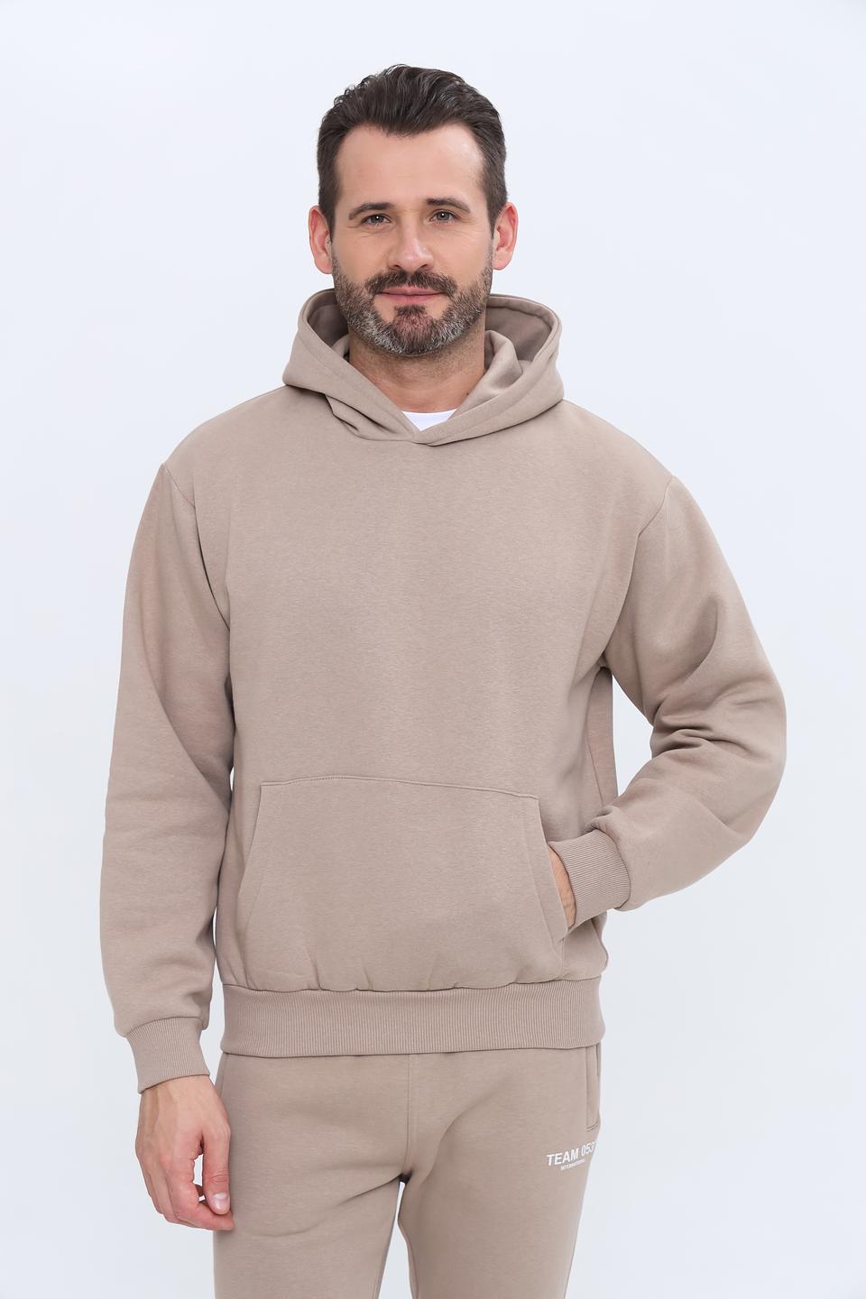 Толстовка Alcott мужская бежевая