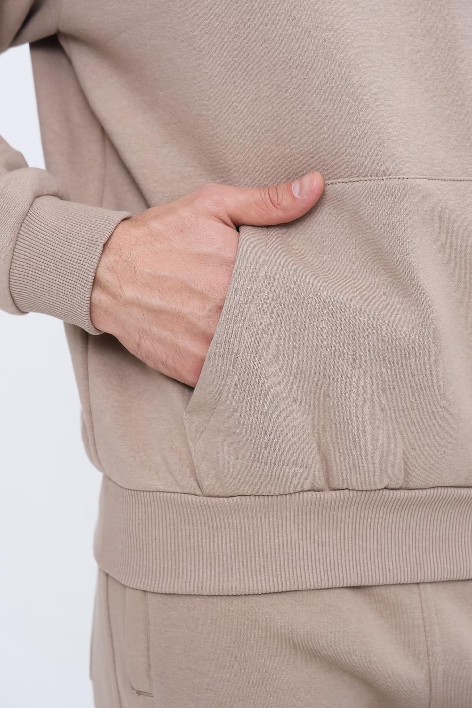 Толстовка Alcott мужская бежевая