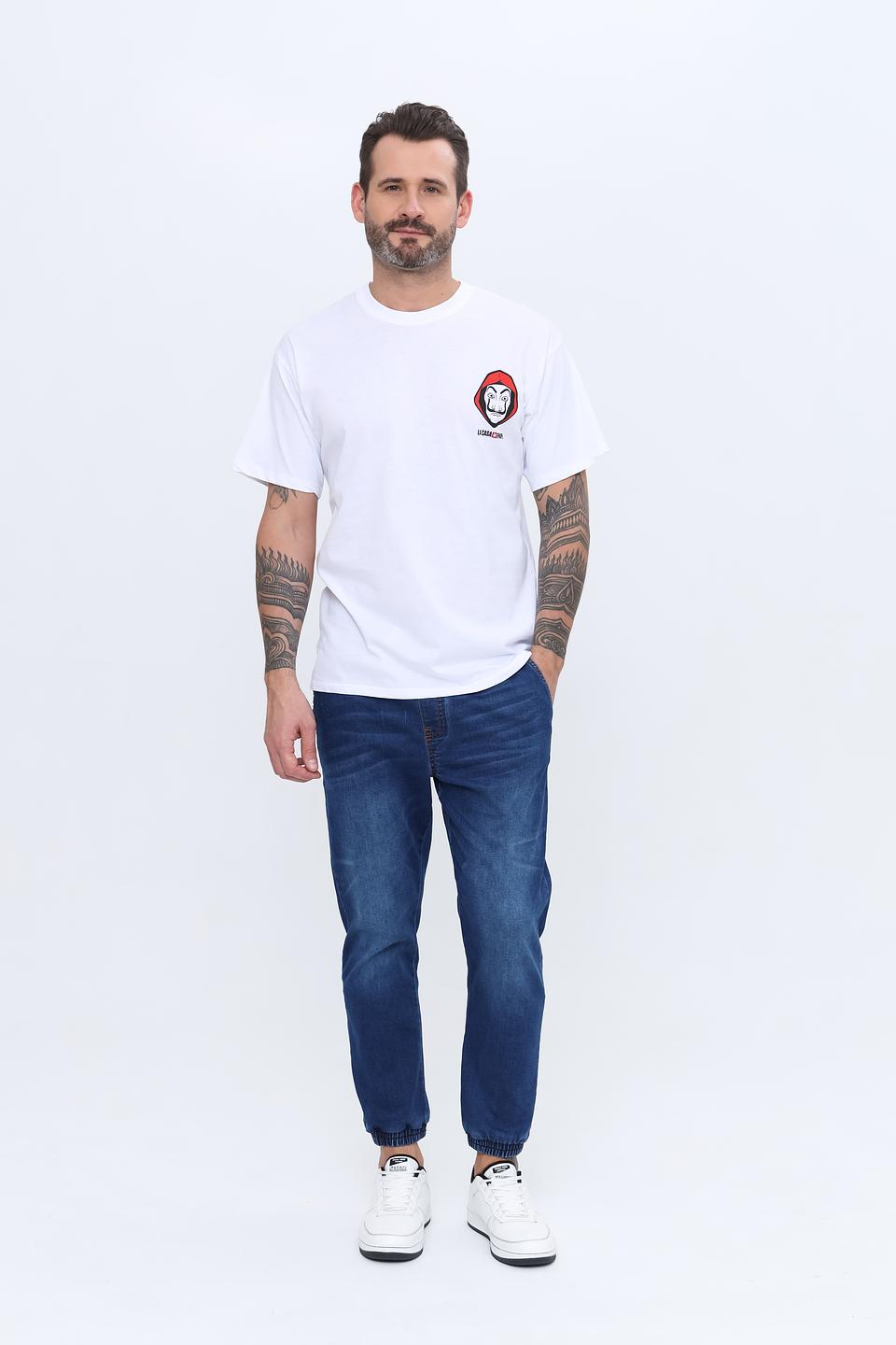 Джинсы Alcott с манжетами синие