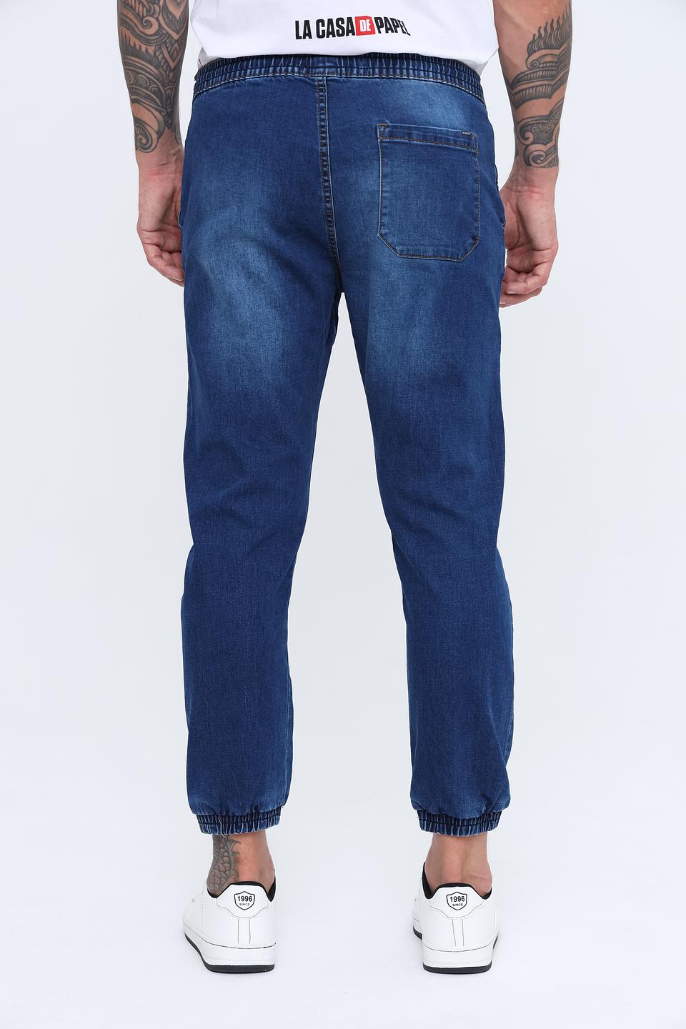 Джинсы Alcott с манжетами синие