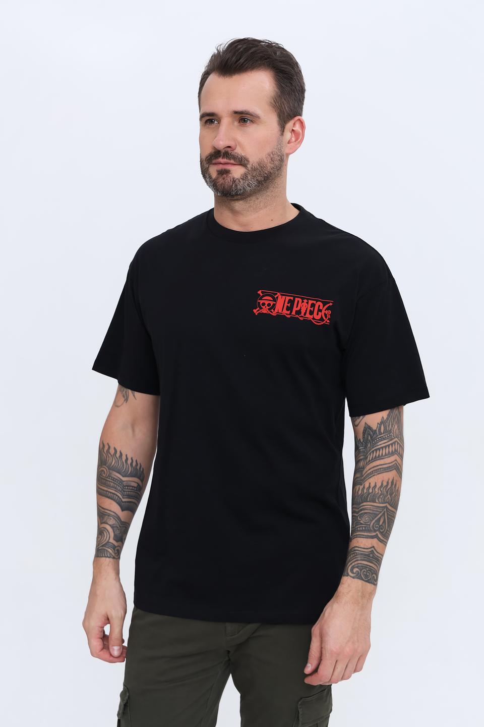 Футболка Alcott One Piece чёрная