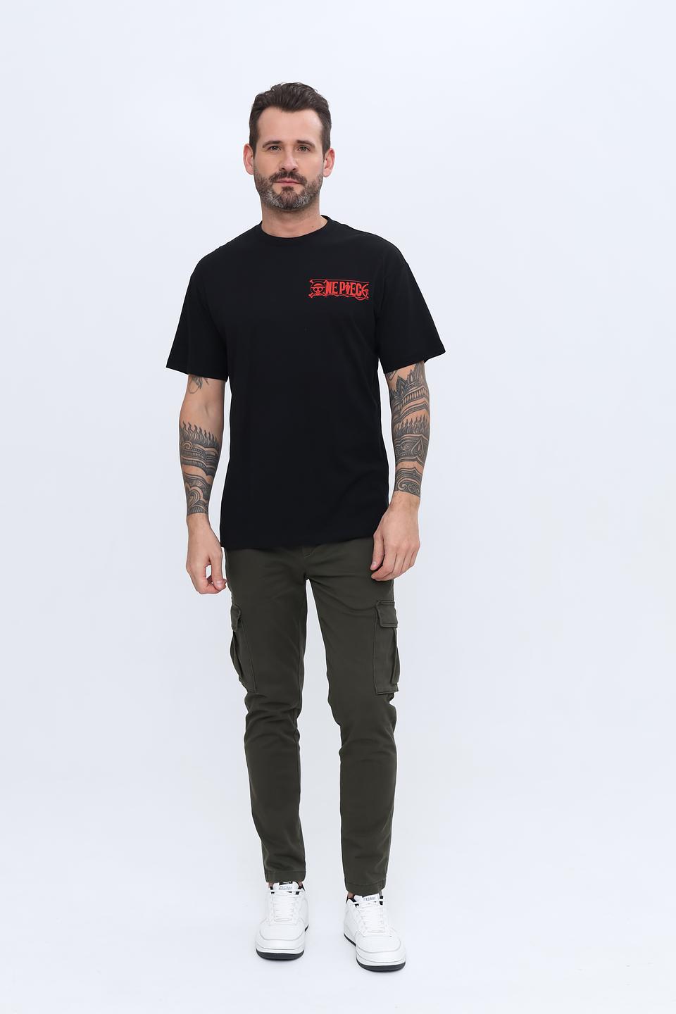 Футболка Alcott One Piece чёрная