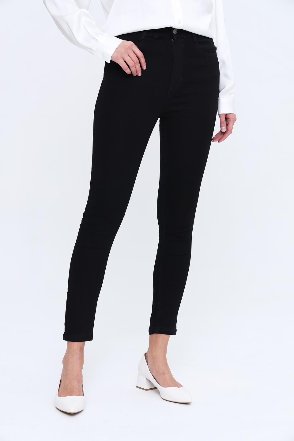 Брюки Alcott скинни чёрные