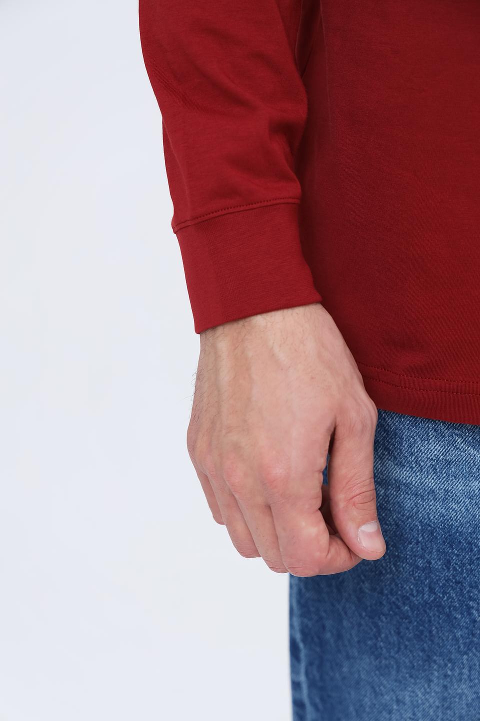 Лонгслив Ragman бордовый