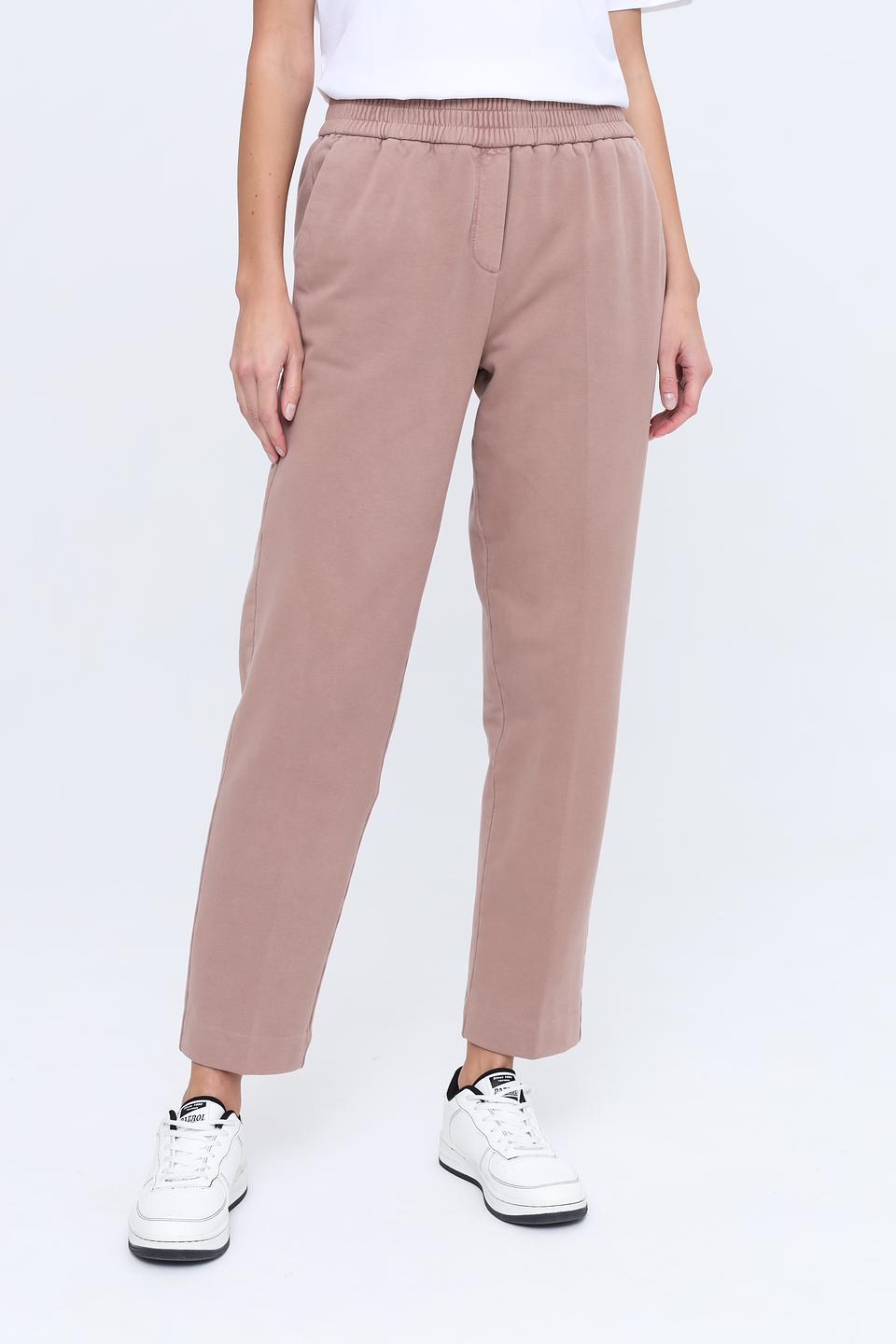 Брюки Circolo 1901 жен. пудровые