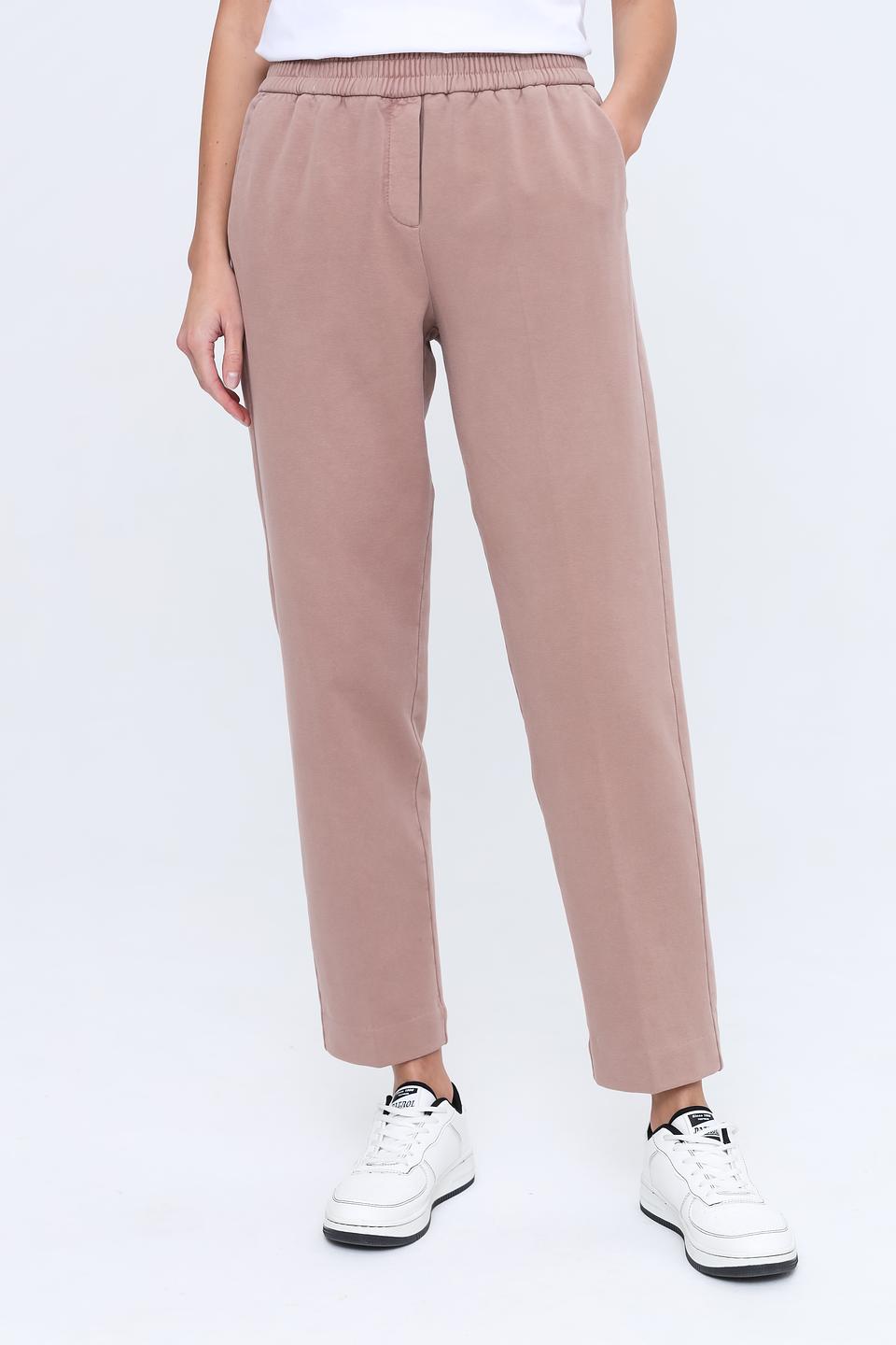 Брюки Circolo 1901 жен. пудровые
