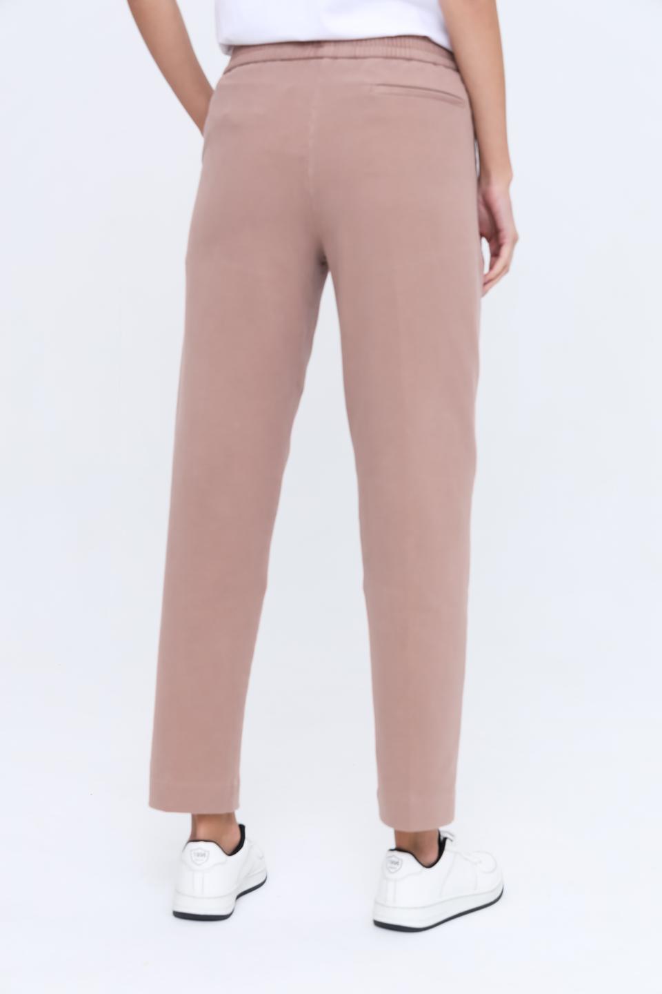 Брюки Circolo 1901 жен. пудровые