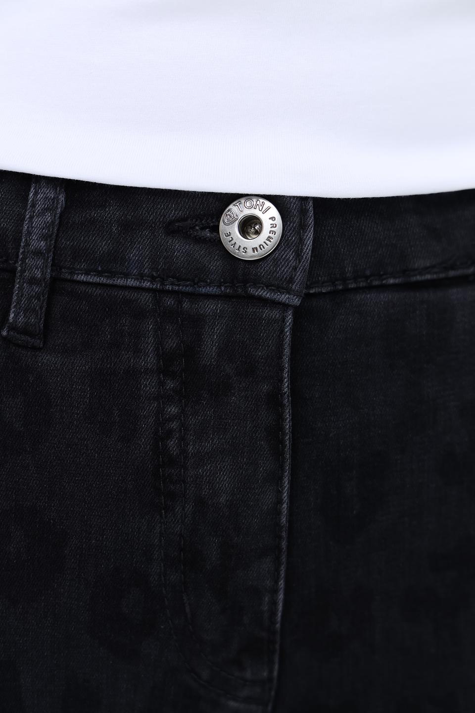 Джинсы Toni collection с леопардовым принтом