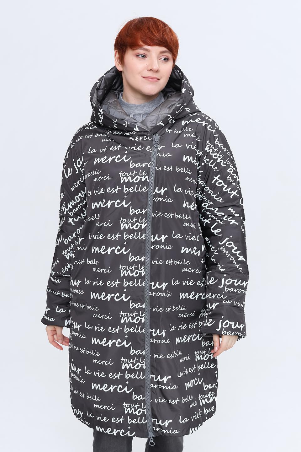 Пальто Baronia с принтом