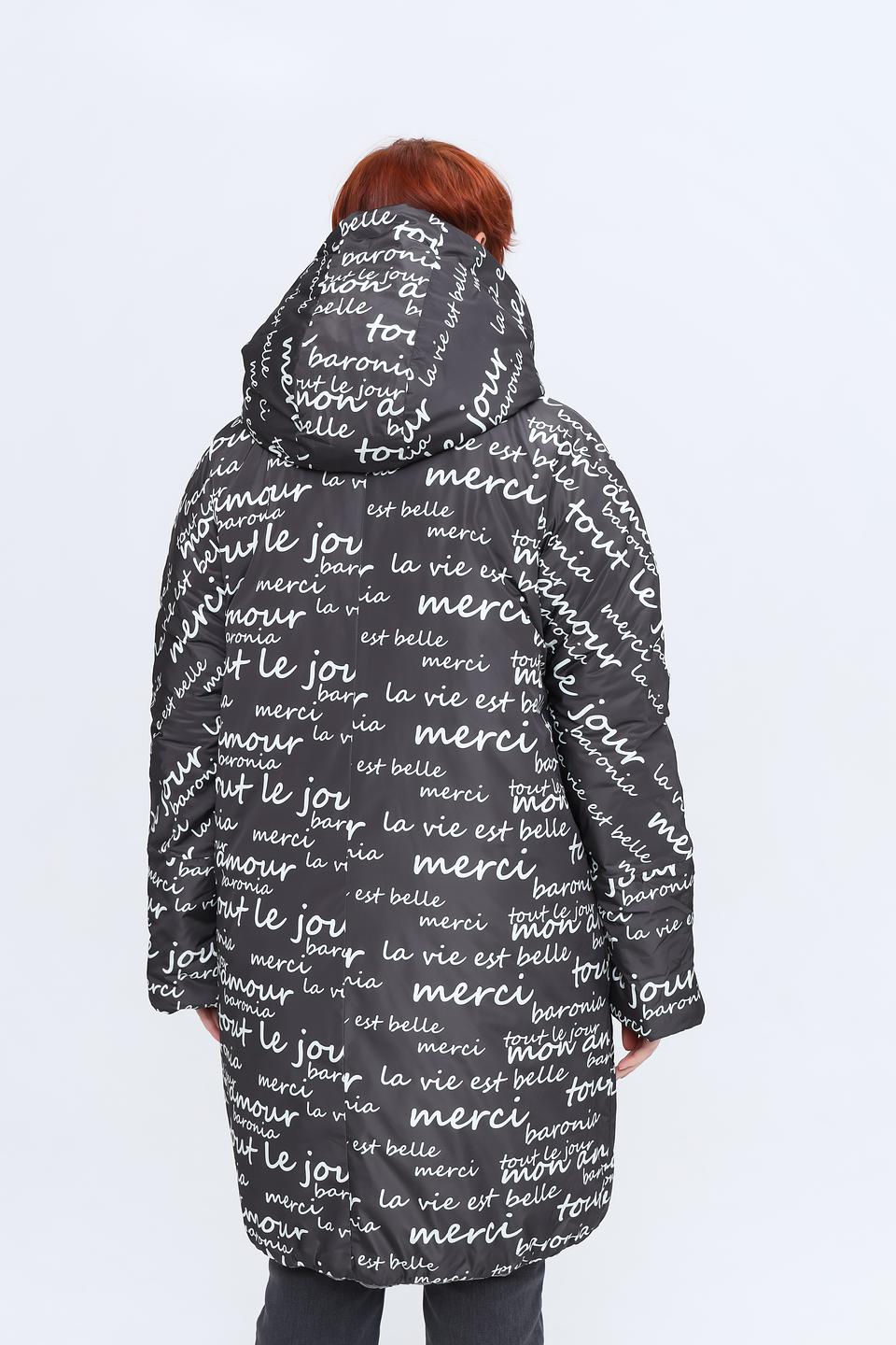 Пальто Baronia с принтом