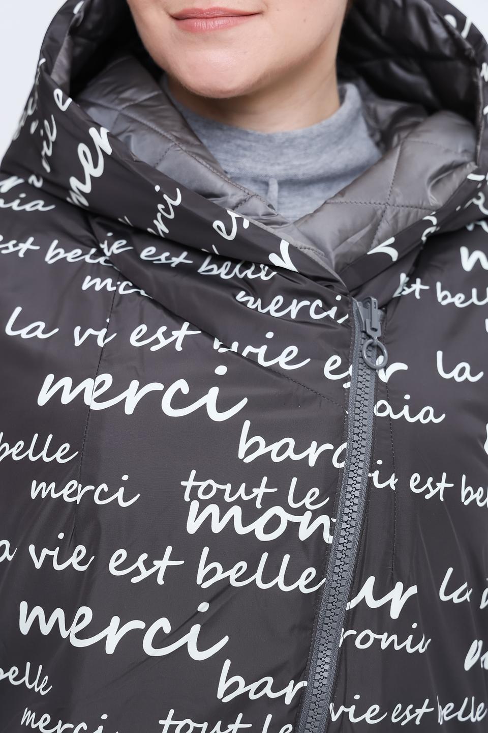 Пальто Baronia с принтом