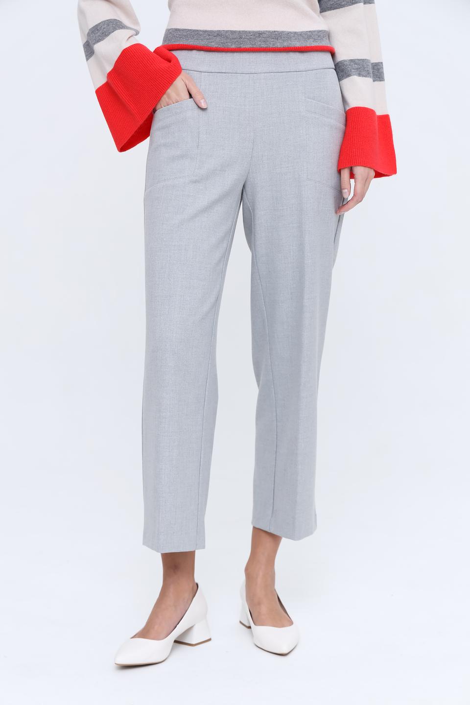 Брюки Toni collection серые кюлоты