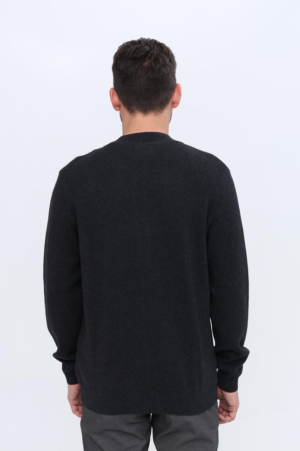 Кардиган Ragman мужской чёрный на молнии