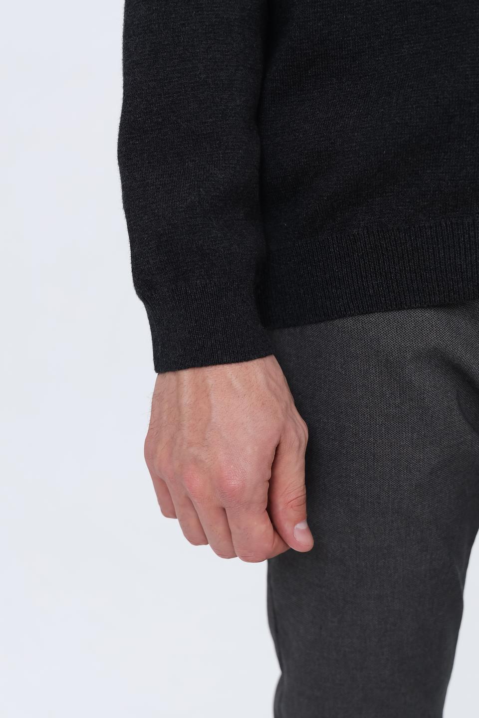 Кардиган Ragman мужской чёрный на молнии