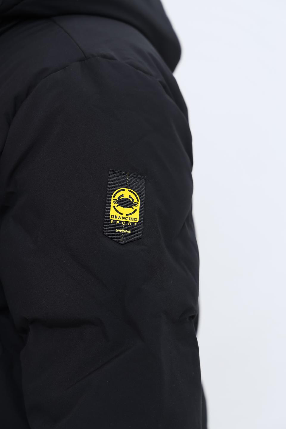 Куртка Granchio чёрная стеганая