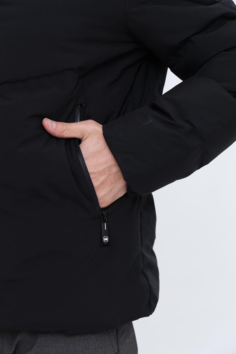 Куртка Granchio чёрная стеганая