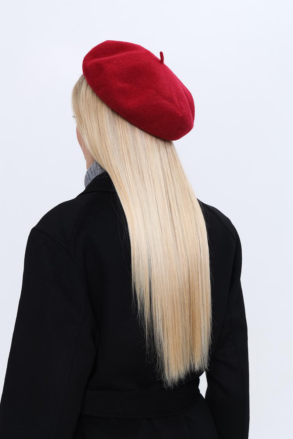 Берет Pezzo бордовый